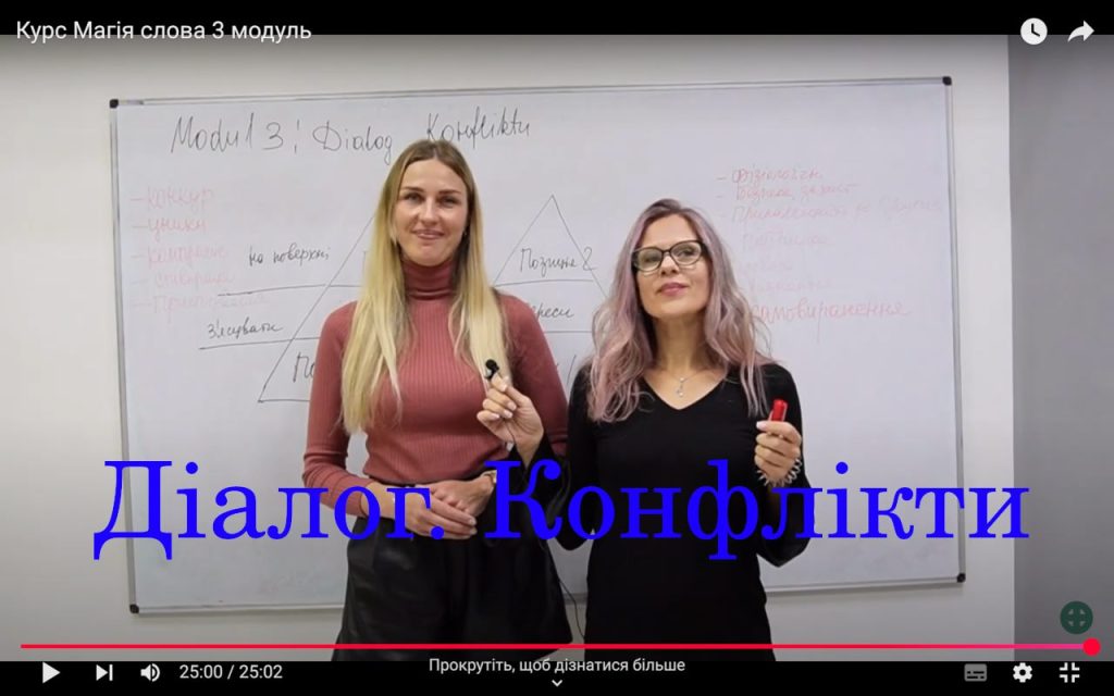 Курс Магія слова 3 модуль
